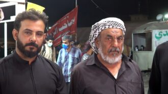 زوار امام حسین علیه السلام در قاب دوربین