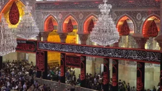 زوار سید الشهدا علیه السلام در حرم