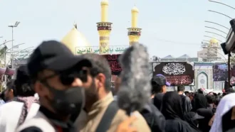 رفت و آمد زائرین در بین الحرمین