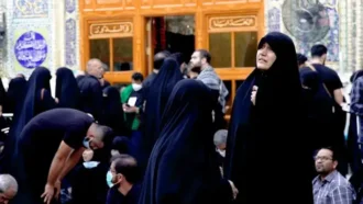 درد دل بانوی زائر با مولایش