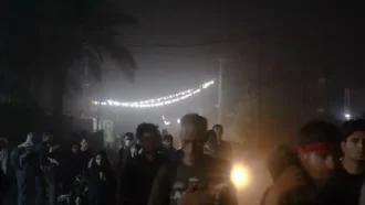 پیاده روی شبانه زوار الحسین
