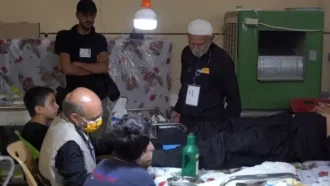 تیمار و پانسمان پای زوار