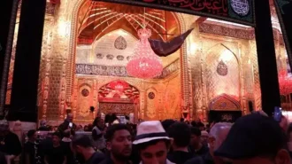 نمایی از صحن و سرای حرم حضرت ابو الفضل (علیه السلام)