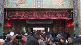 ورودی حرم آقا ابا عبد الله علیه السلام